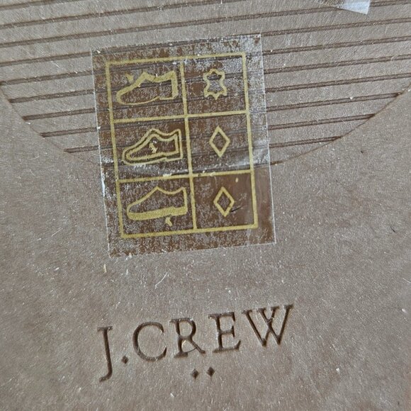 NWT J. Crew Factory Leopard Calf Hair Leather Easy Summer Slide Sandal 7 - Picture 6 of 7